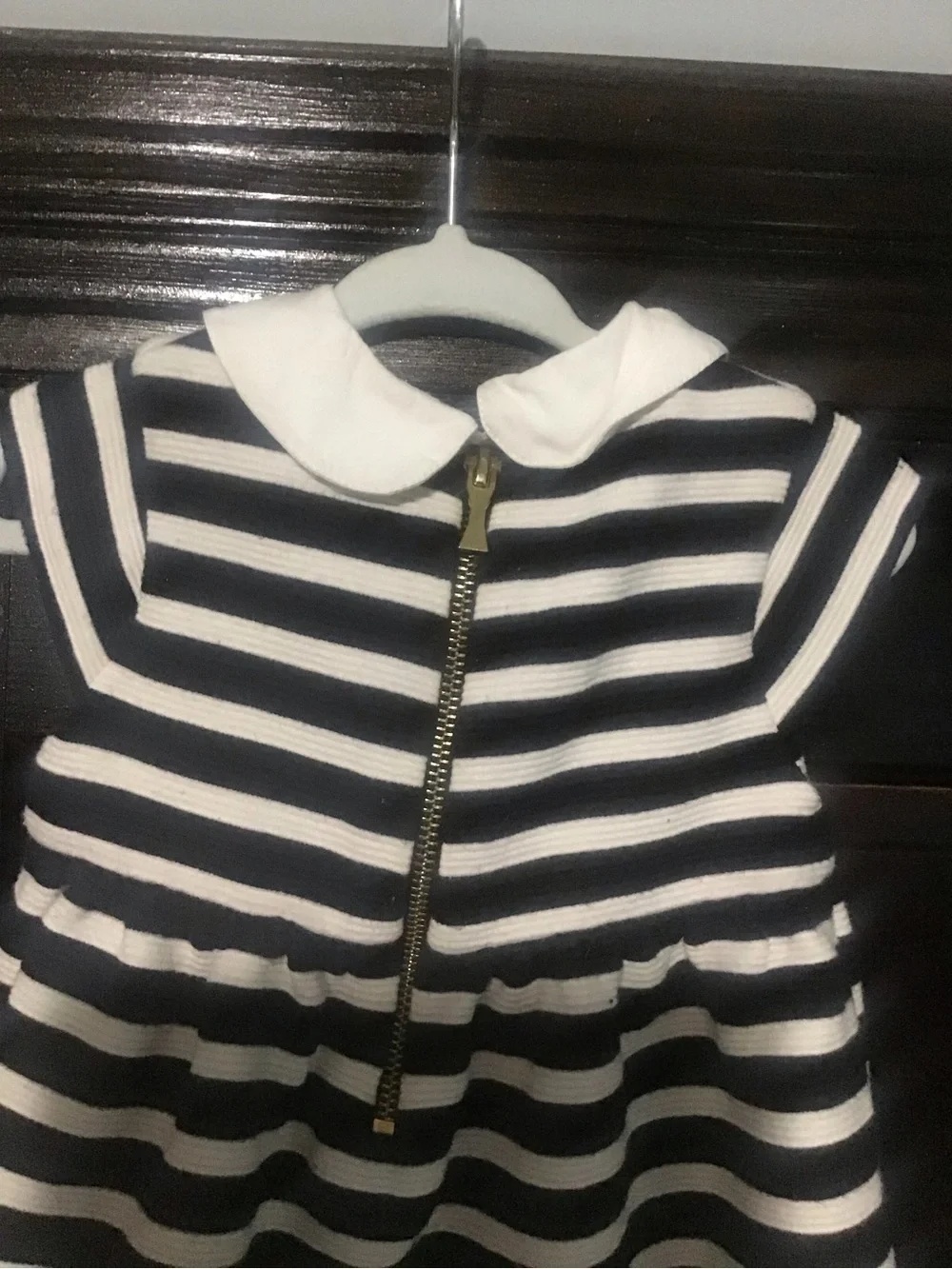 Kate Spade Black and White Striped Kids Dress size 18 months